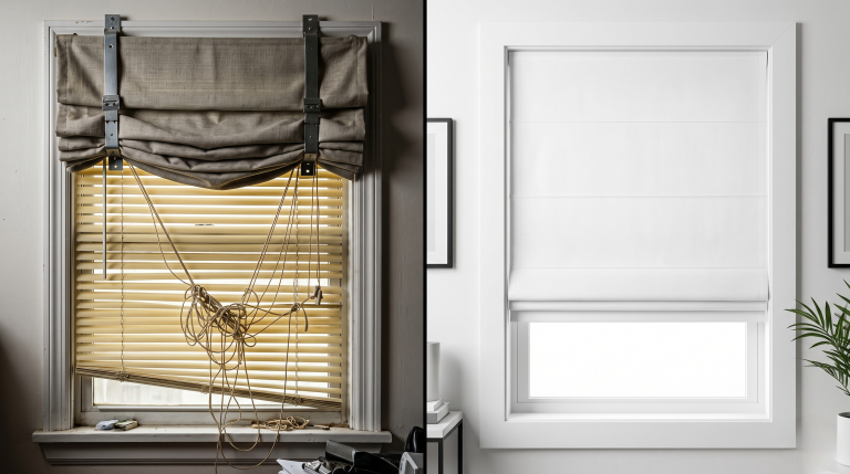 Can You Use Roman Shades With Blinds? The Rules of Layering