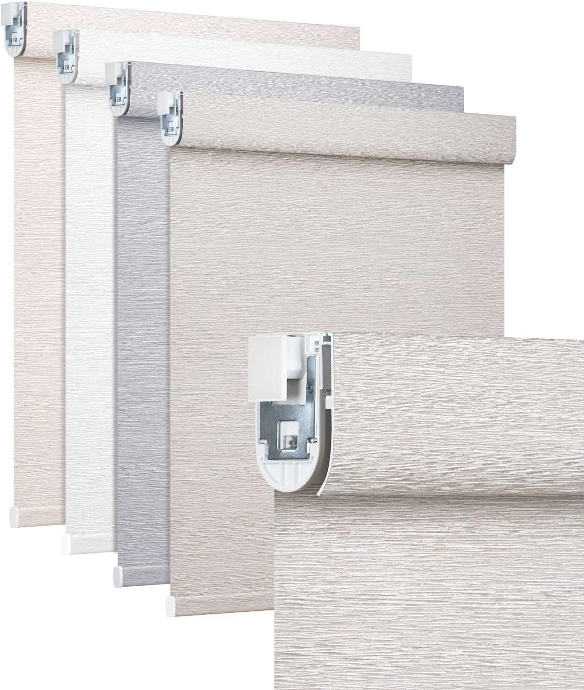 LazBlinds No Drill Blackout Blinds for Windows